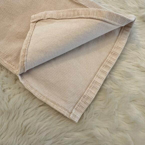 Zara High Rise Flat Front Corduroy Pants Girls 11-12 - Picture 3 of 13